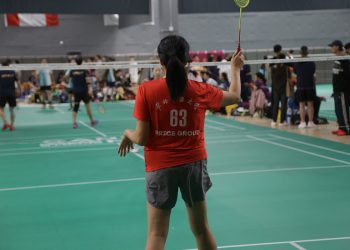 华北电力大学参加2024高校杯羽毛球大赛