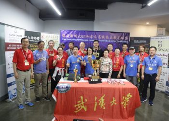 勇夺2024高校杯羽毛球赛亚军武大“痛并快乐”