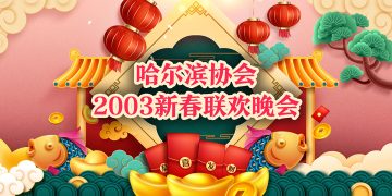哈尔滨协会举行2003盛大新春联欢晚会