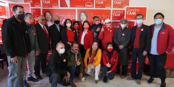 安省自由党候选人谭贵琼竞选办公室开幕启动选战