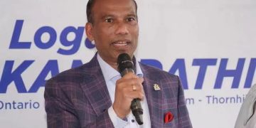 华人社区力挺罗庚Logan Kanapathi 竞选连任省议员