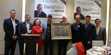 David West争取连任烈市市长与华文媒体及社团代表举行座谈会