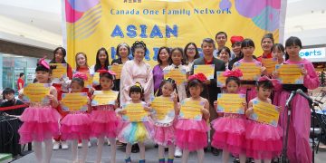 加拿大一同家园文化中心成功举办亚裔传统文化艺术节开幕式