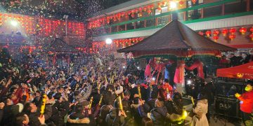 2023湛山精舍农历新年敲钟祈福仪式