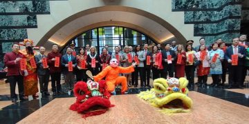 密市华商会举办2023新春团拜庆贺兔年