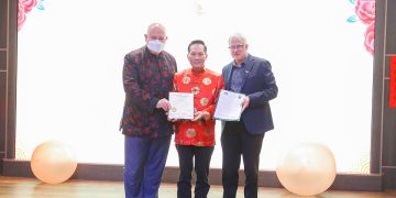 国际风水命理大师伍子明办春茗