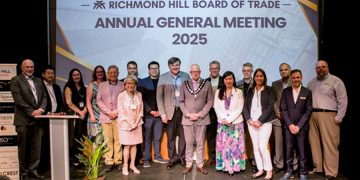 张杰就任列治文山市贸易局董事会主席