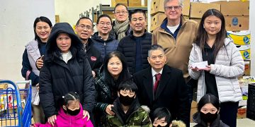 加拿大海南同乡联谊会圣诞捐助四大食物银行